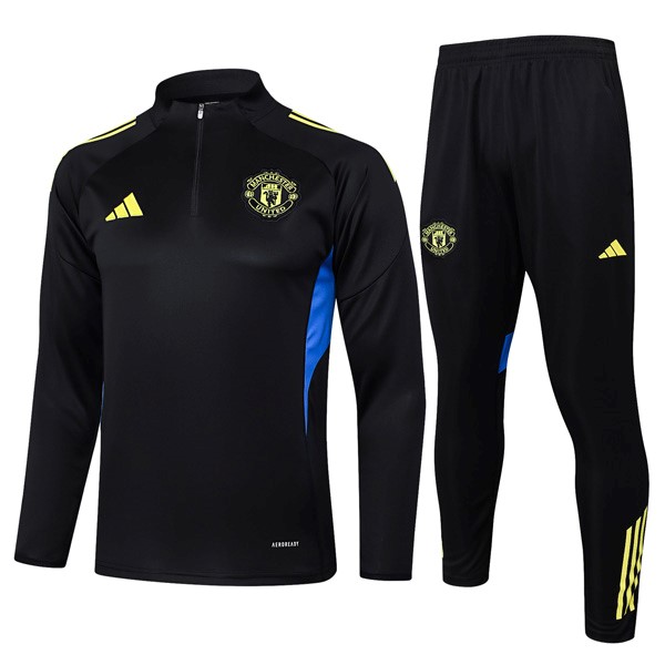 Sudadera De Training Manchester United 2025/26 Negro 6